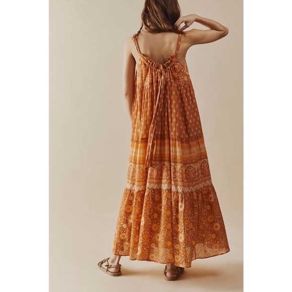 NWOT Spell & the Gypsy Utopia Strappy Sundress Cinnamon Size Small - Picture 5 of 13